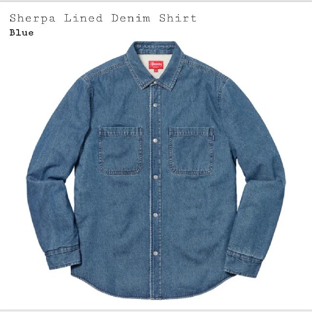 Sherpa Lined Denim Shirt