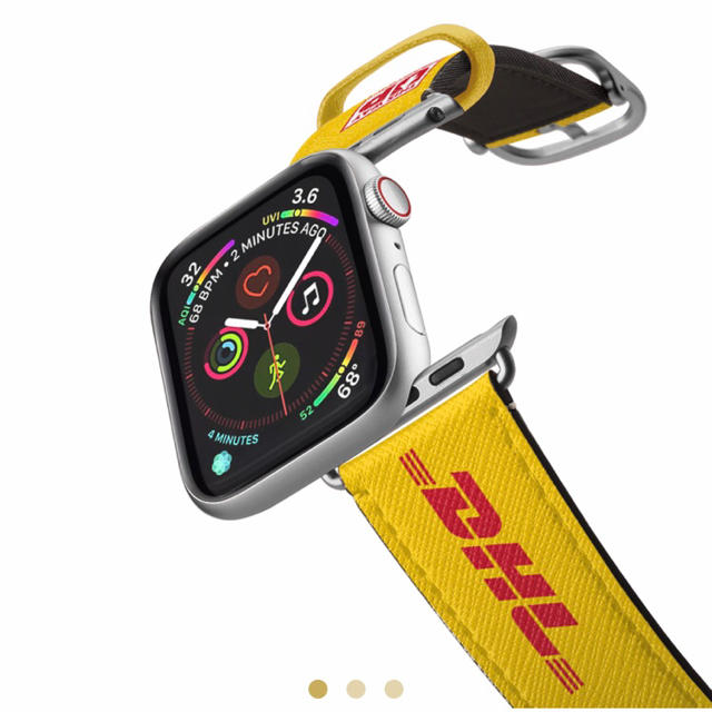 Apple Watch(アップルウォッチ)のcasetify x DHL Apple Watchバンド VETEMENTS スマホ/家電/カメラのスマホアクセサリー(その他)の商品写真