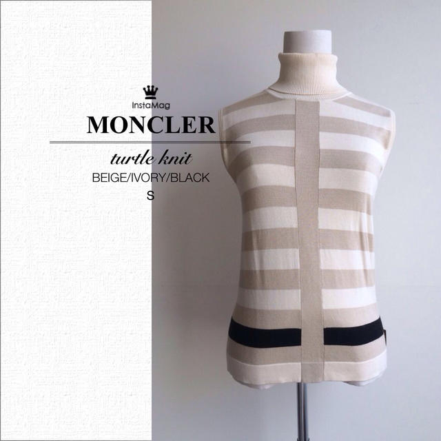 MONCLER - MONCLER シルクボーダーニット♥︎の通販 by sayu's shop｜モンクレールならラクマ