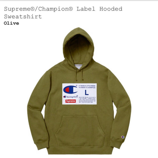 シュプリーム(Supreme)のSupreme®/Champion® Label Hooded (パーカー)