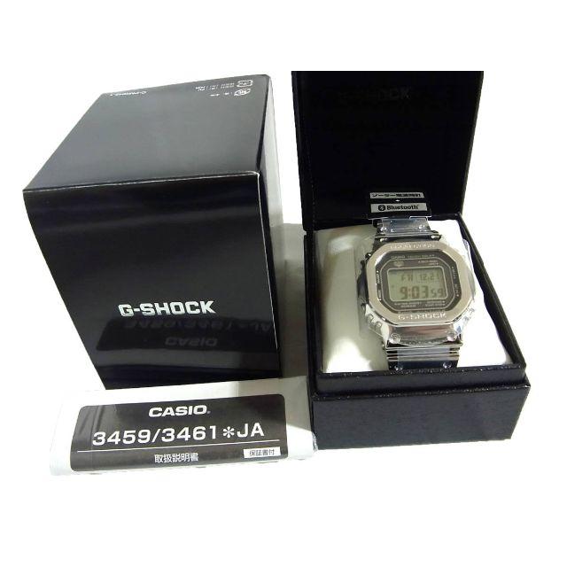 新品 G-SHOCK GMW-B5000D-1JF シルバー フルメタル