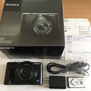 ソニー(SONY)の【リュウゾウ様専用】【美品】SONY サイバーショット RX100(コンパクトデジタルカメラ)