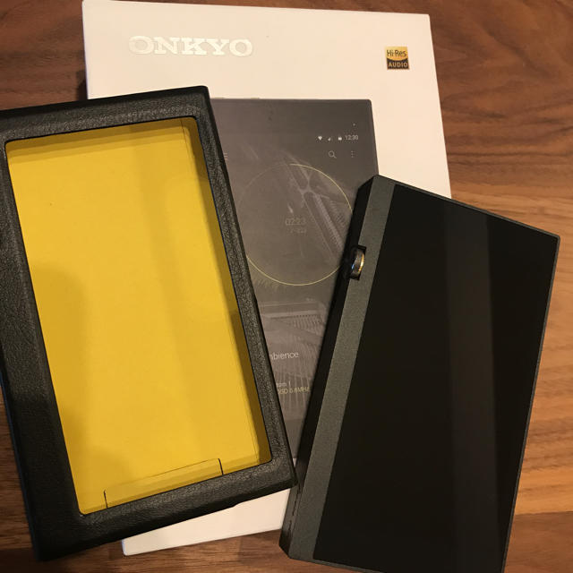 ONKYO(オンキヨー)の早い者勝ち Onkyo DP-X1A おまけでケース＆MicroSD128G付 スマホ/家電/カメラのオーディオ機器(ポータブルプレーヤー)の商品写真