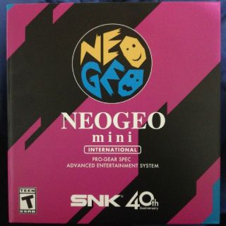 ネオジオ(NEOGEO)のNEOGEO mini (家庭用ゲーム機本体)