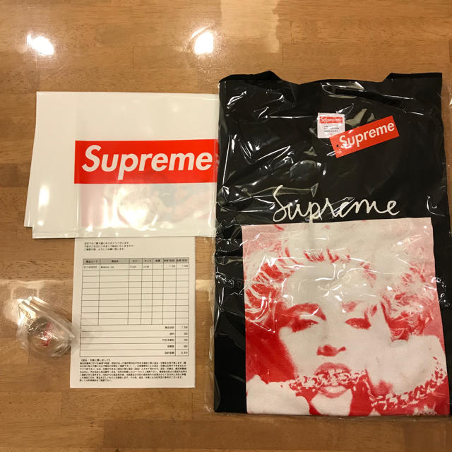 Lサイズ supreme Madonna Tee black