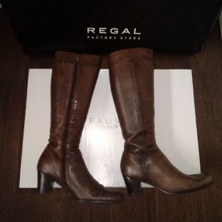 リーガル(REGAL)の【23㌢】REGAL　レザーブーツ(ブーツ)