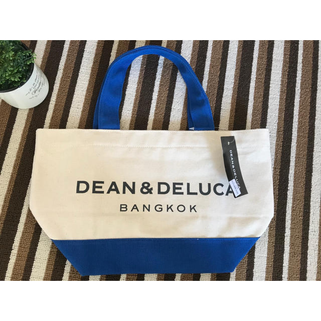 DEAN & DELUCA(ディーンアンドデルーカ)のDEAN&DELUCA トートバッグ ブルー レディースのバッグ(トートバッグ)の商品写真