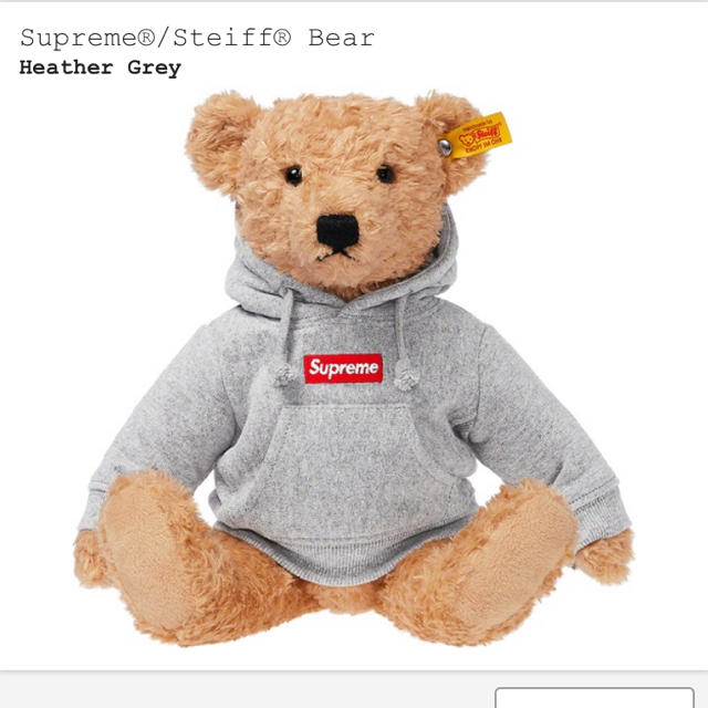 Supreme(シュプリーム)のsupreme bear エンタメ/ホビーのおもちゃ/ぬいぐるみ(ぬいぐるみ)の商品写真