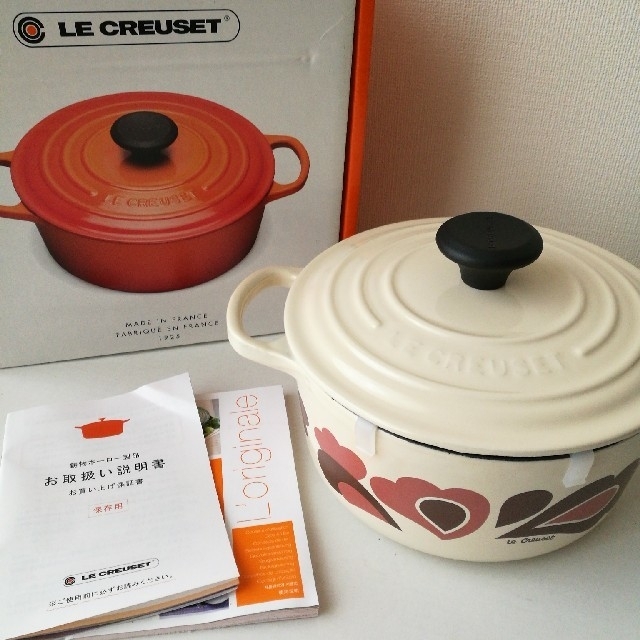 LE CREUSET(ルクルーゼ)の【専用】ル・クルーゼ　ココットロンド18cm &マルミット インテリア/住まい/日用品のキッチン/食器(鍋/フライパン)の商品写真