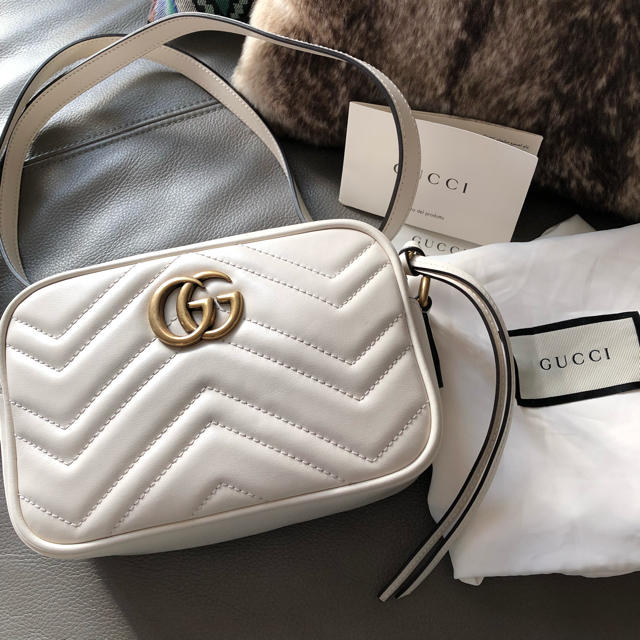 好評 Gucci 新品未使用 キルティングミニバッグ ☆グッチ☆マーモント
