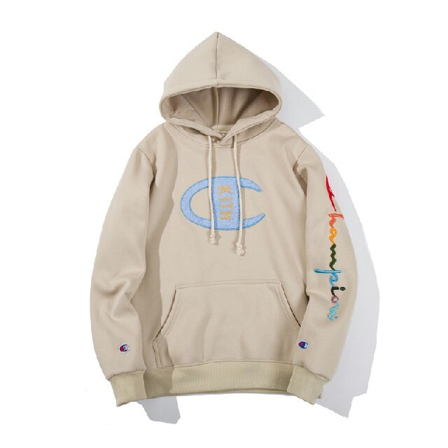 Kith championコラボ　パーカー　キス　チャンピオン