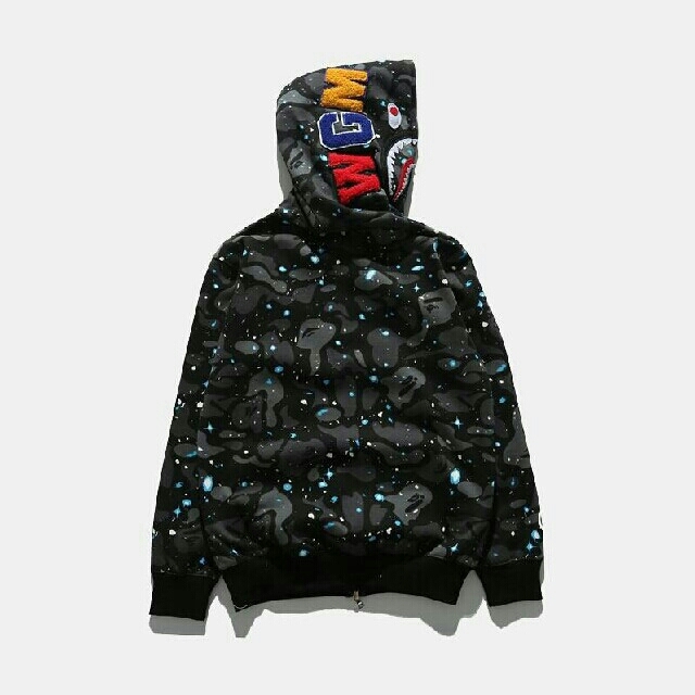 A BATHING APE(アベイシングエイプ)のBAPE パーカー　星空 メンズのトップス(パーカー)の商品写真