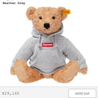 シュプリーム(Supreme)のSupreme Steiff  Bear くま(ぬいぐるみ)