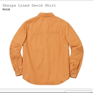 シュプリーム(Supreme)のSupreme sherpa lined denim shirt(シャツ)