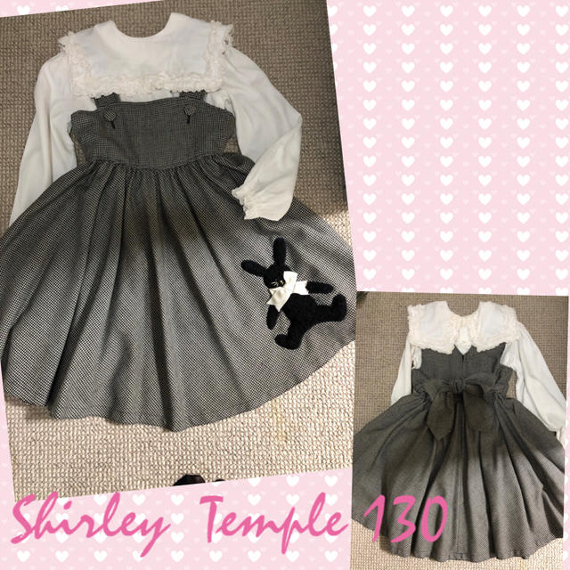 Shirley Temple - シャーリーテンプル うさぎのかわいい ドレス ワンピース 130の通販 by Taira's shop