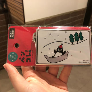 ジェイアール(JR)のSuicaペンギン カードケース クリスマス(名刺入れ/定期入れ)