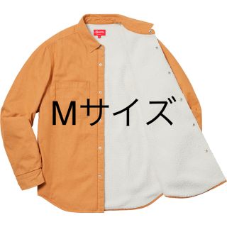 シュプリーム(Supreme)の【Mサイズ】Sherpa Lined Denim Shirt Gold(Gジャン/デニムジャケット)