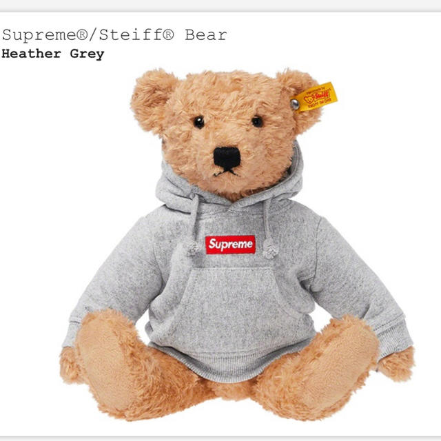 Supreme Steiff Bearおもちゃ/ぬいぐるみ