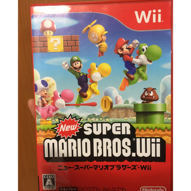 任天堂(ニンテンドウ)の【中古品】NewスーパーマリオブラザーズWii ソフト エンタメ/ホビーのゲームソフト/ゲーム機本体(家庭用ゲームソフト)の商品写真