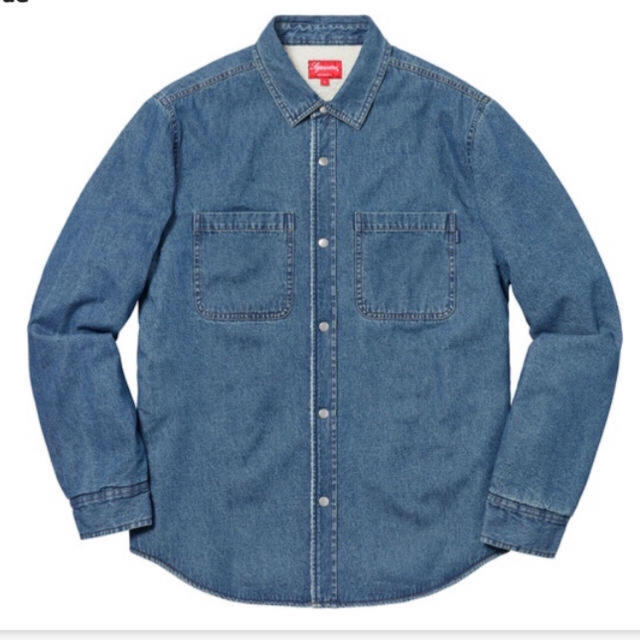 ジャケット/アウターSupreme Sherpa Lined Denim Shirt