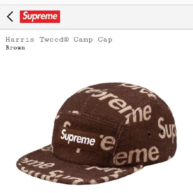 Supreme(シュプリーム)のsupreme camp cap メンズの帽子(キャップ)の商品写真