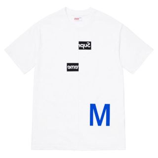 シュプリーム(Supreme)のsupreme ギャルソン tシャツ(Tシャツ/カットソー(半袖/袖なし))