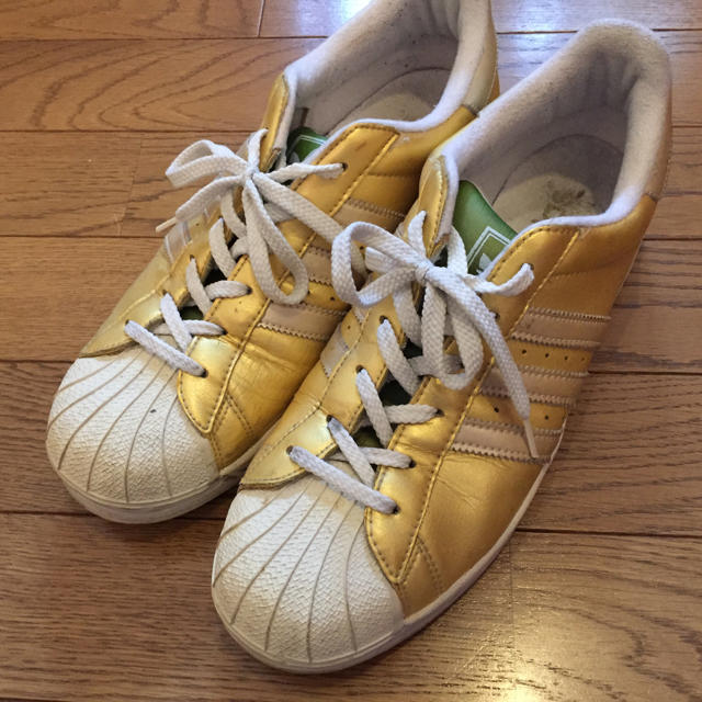 adidas - 最終値下げ アディダス スーパースター レアカラー ゴールド ...