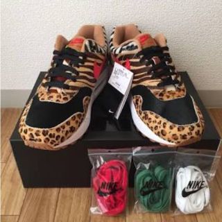 ナイキ(NIKE)のNIKE AIR MAX 1 DLX atmos 別注 アニマル(スニーカー)