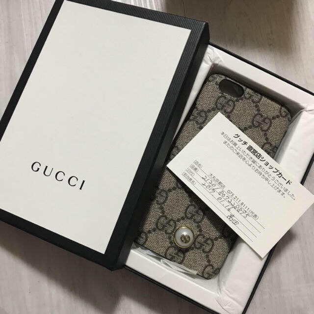 Gucci(グッチ)のアイフォン6s GUCCI スマホ/家電/カメラのスマホアクセサリー(iPhoneケース)の商品写真