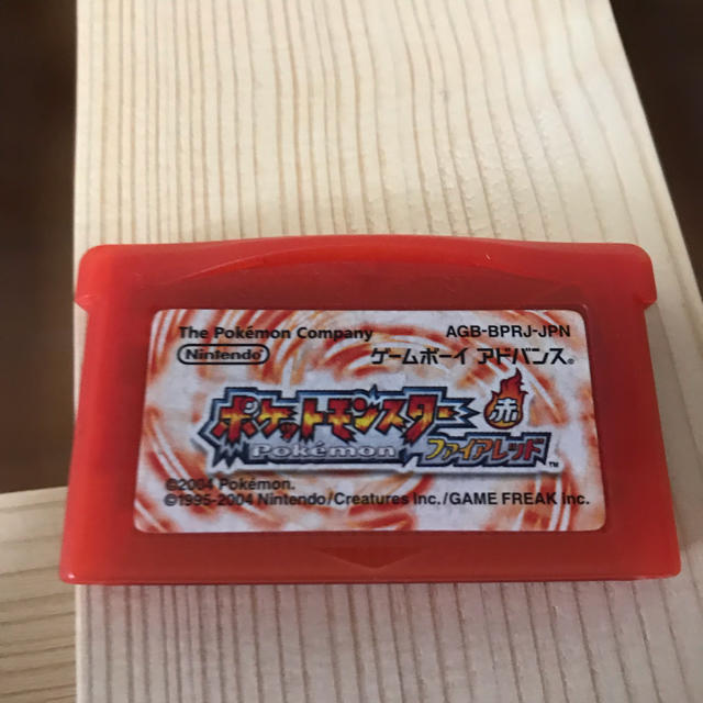 ポケットモンスター ファイアレッド Gba Caffettano Waw Pl