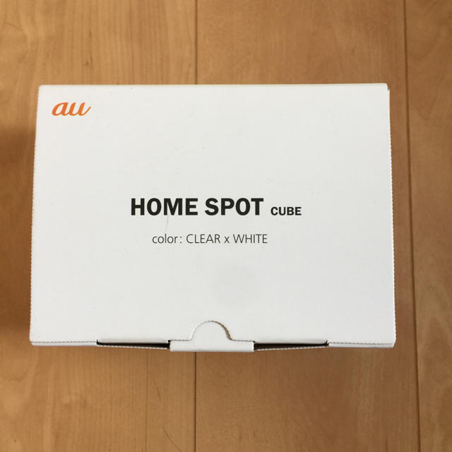 au(エーユー)のau HOMESPOT 新品 スマホ/家電/カメラのスマホ/家電/カメラ その他(その他)の商品写真