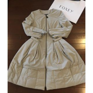 フォクシー(FOXEY)のフォクシー  ウォータープルーフコート RANY LADY 美品(ロングコート)