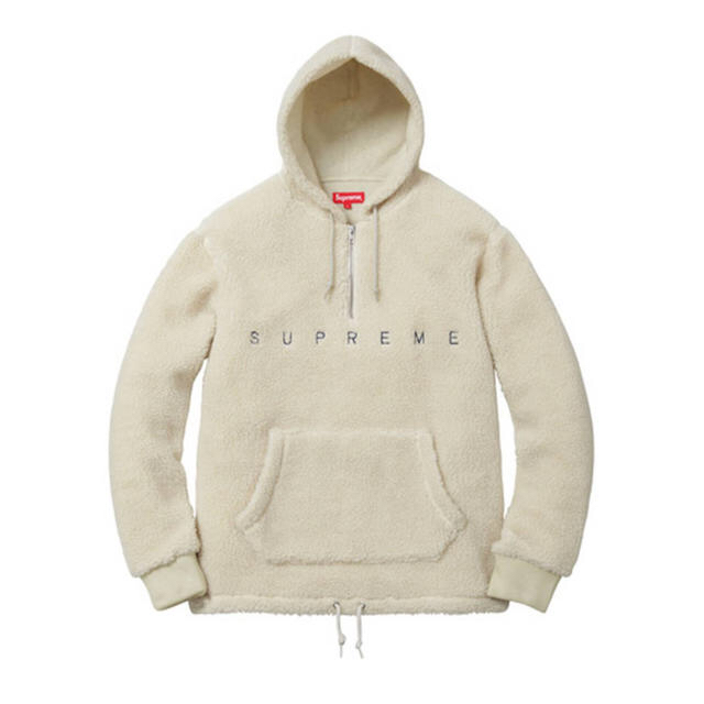 15aw  supreme sherpaパーカー ナチュラル