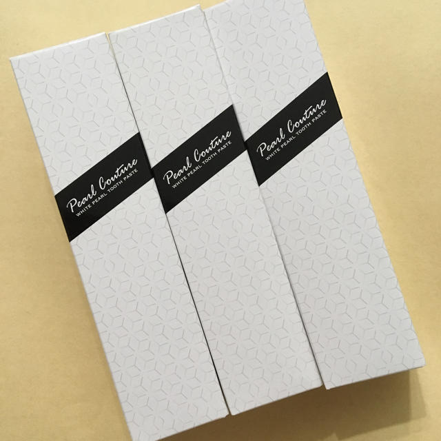 パールクチュール 3箱セット コスメ/美容のオーラルケア(歯磨き粉)の商品写真