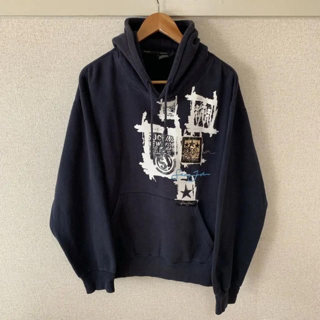 Sean John - 古着 Sean John ショーンジョン パーカー デカロゴ 1214の