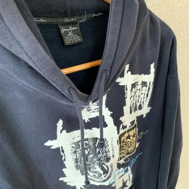 Sean John - 古着 Sean John ショーンジョン パーカー デカロゴ 1214の