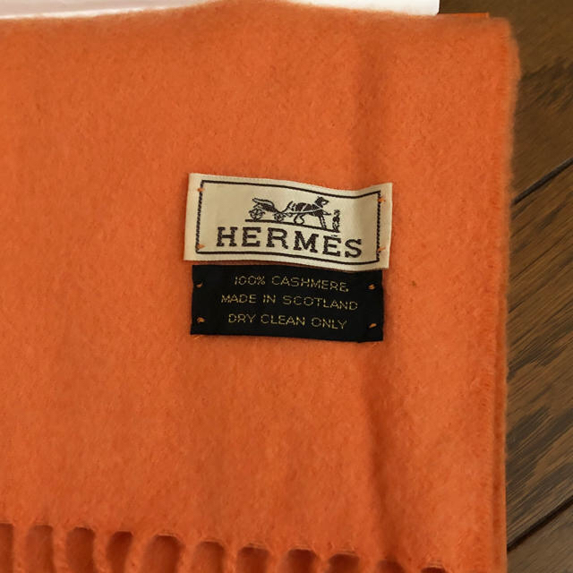 Hermes(エルメス)のエルメス カシミア マフラー レディースのファッション小物(マフラー/ショール)の商品写真