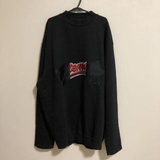 値下げ‼️ vetements Embroidered Sweatshirt(スウェット)