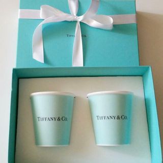 ティファニー(Tiffany & Co.)の未開封 オブジェクト ペーパー カップ ティファニー(グラス/カップ)