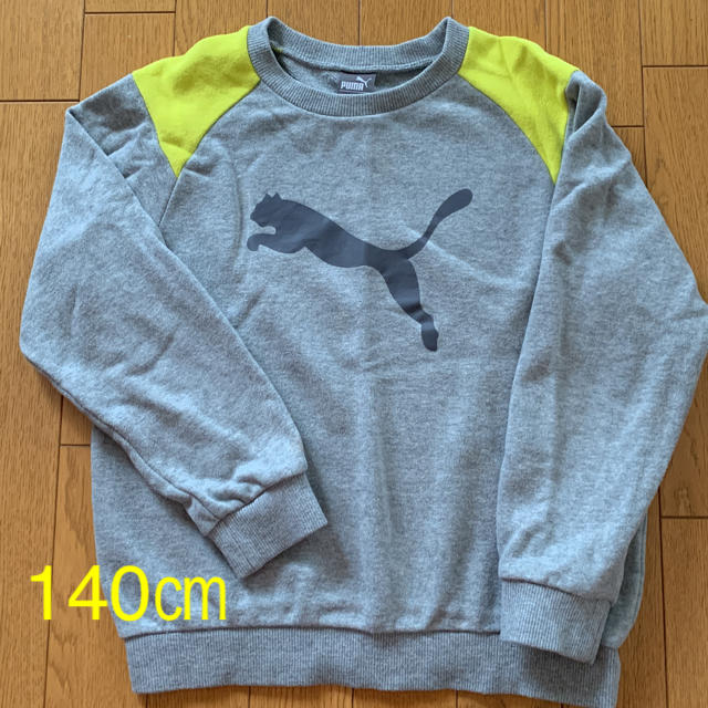 PUMA(プーマ)のPUMA トレーナー 140㎝ キッズ/ベビー/マタニティのキッズ服男の子用(90cm~)(Tシャツ/カットソー)の商品写真