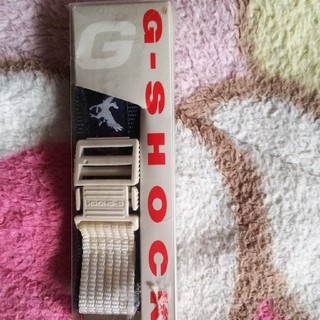 ジーショック(G-SHOCK)のG-SHOCKバンド(白×紺)(腕時計(デジタル))
