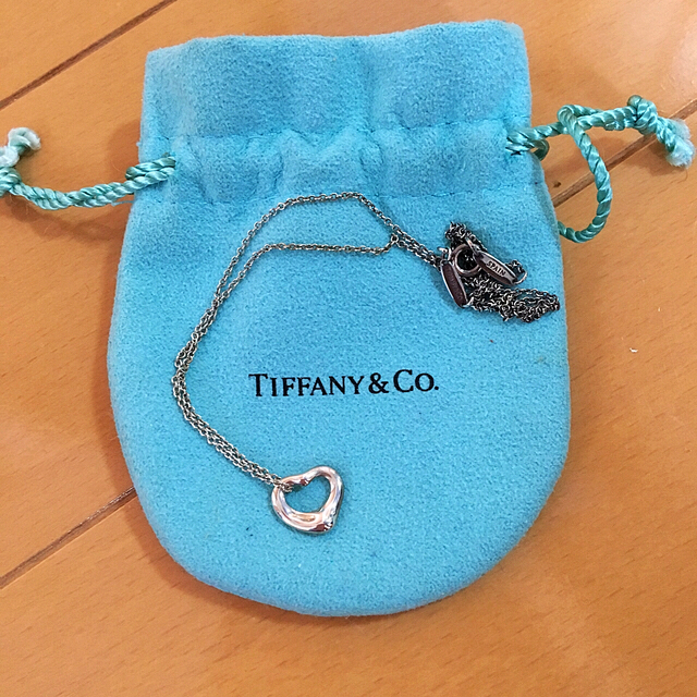 Tiffany & Co.(ティファニー)のティファニー オープンハート  ネックレス レディースのアクセサリー(ネックレス)の商品写真