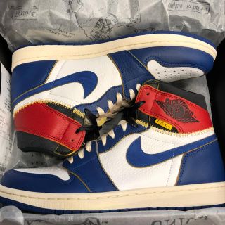 ナイキ(NIKE)の28.5 union Jordan 1(スニーカー)