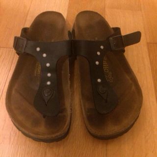 ビルケンシュトック(BIRKENSTOCK)のビルケン 24.5(サンダル)