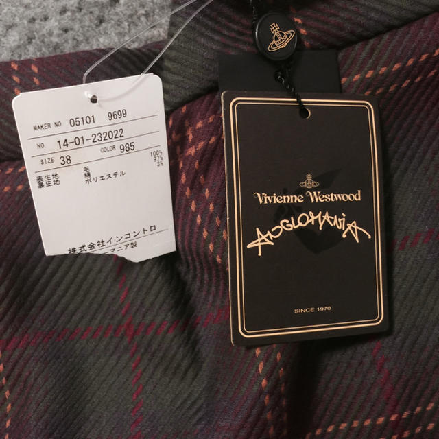 Vivienne Westwood(ヴィヴィアンウエストウッド)のヴィヴィアン チェックスカート レディースのスカート(ミニスカート)の商品写真