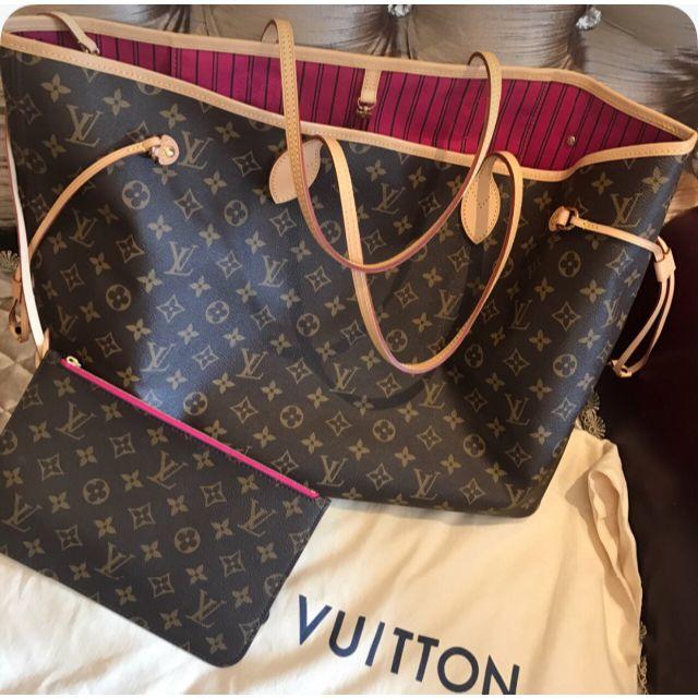 正規品 美品ルイヴィトン  LOUIS VUITTON ネヴァーフルMM