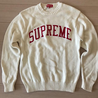 シュプリーム(Supreme)の16SS Supreme Tackle Twill Sweater White(ニット/セーター)