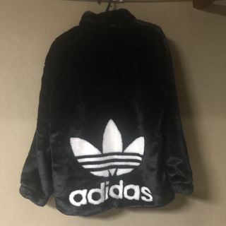 アディダス(adidas)のXL adidas faux fur jacket ambush supreme(毛皮/ファーコート)