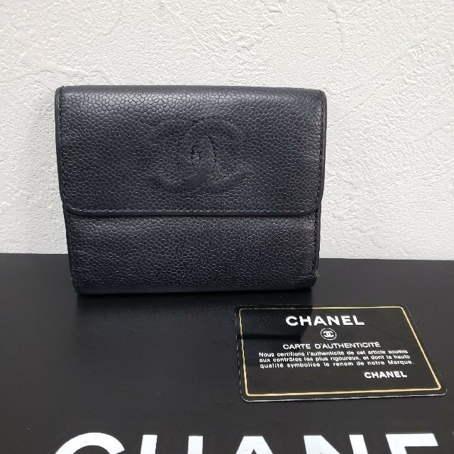 CHANEL - 確実正規品 シャネル キャビアスキン 財布の通販 by CoCo's shop｜シャネルならラクマ