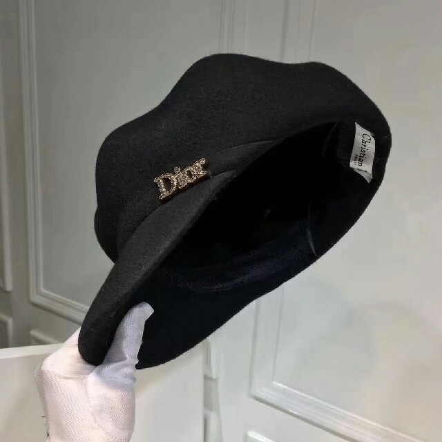 Dior - Diorキャップ帽子 ベレー帽 ブラックの通販 by 田辺 邦江's shop｜ディオールならラクマ